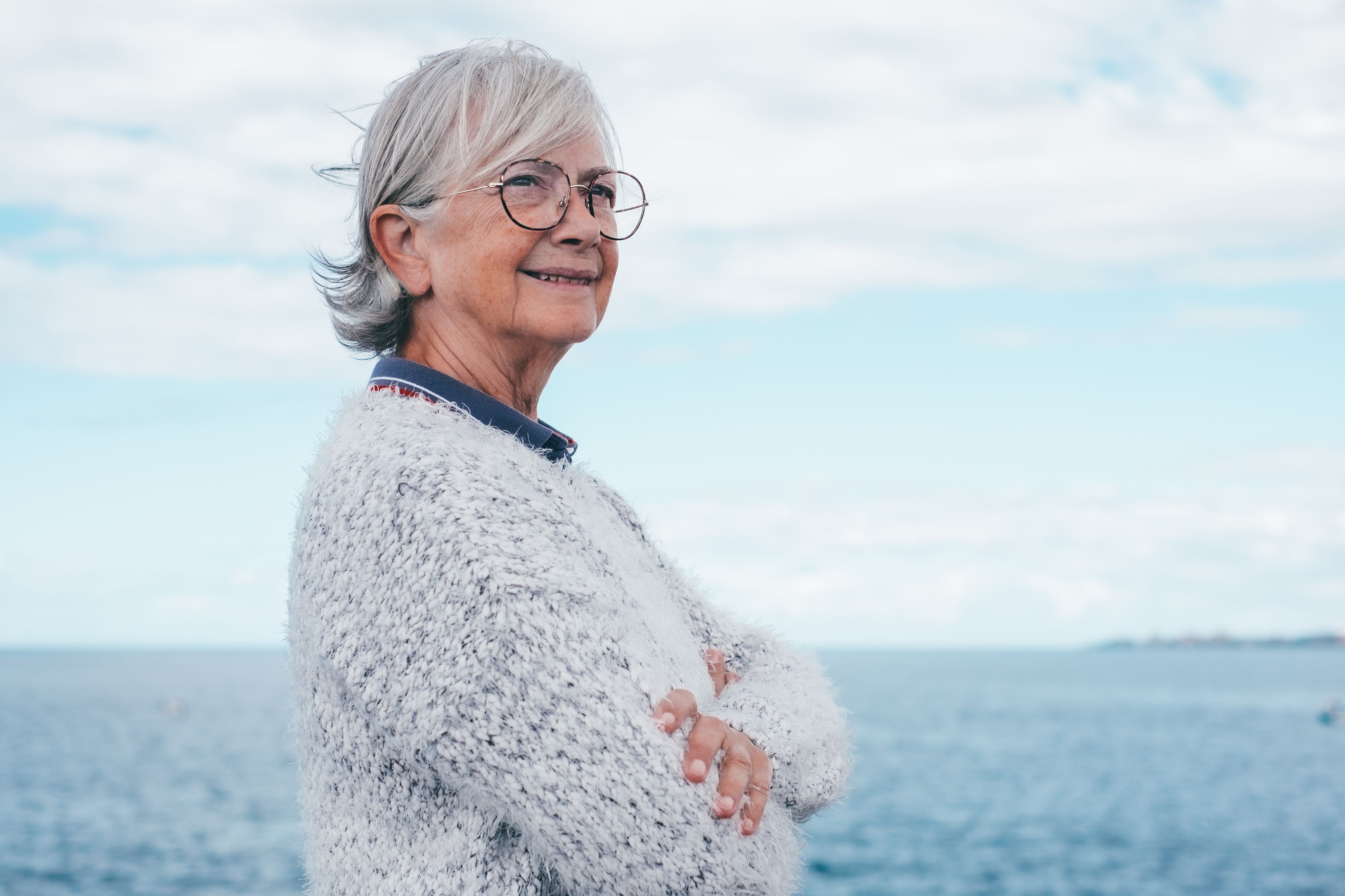 smiling woman